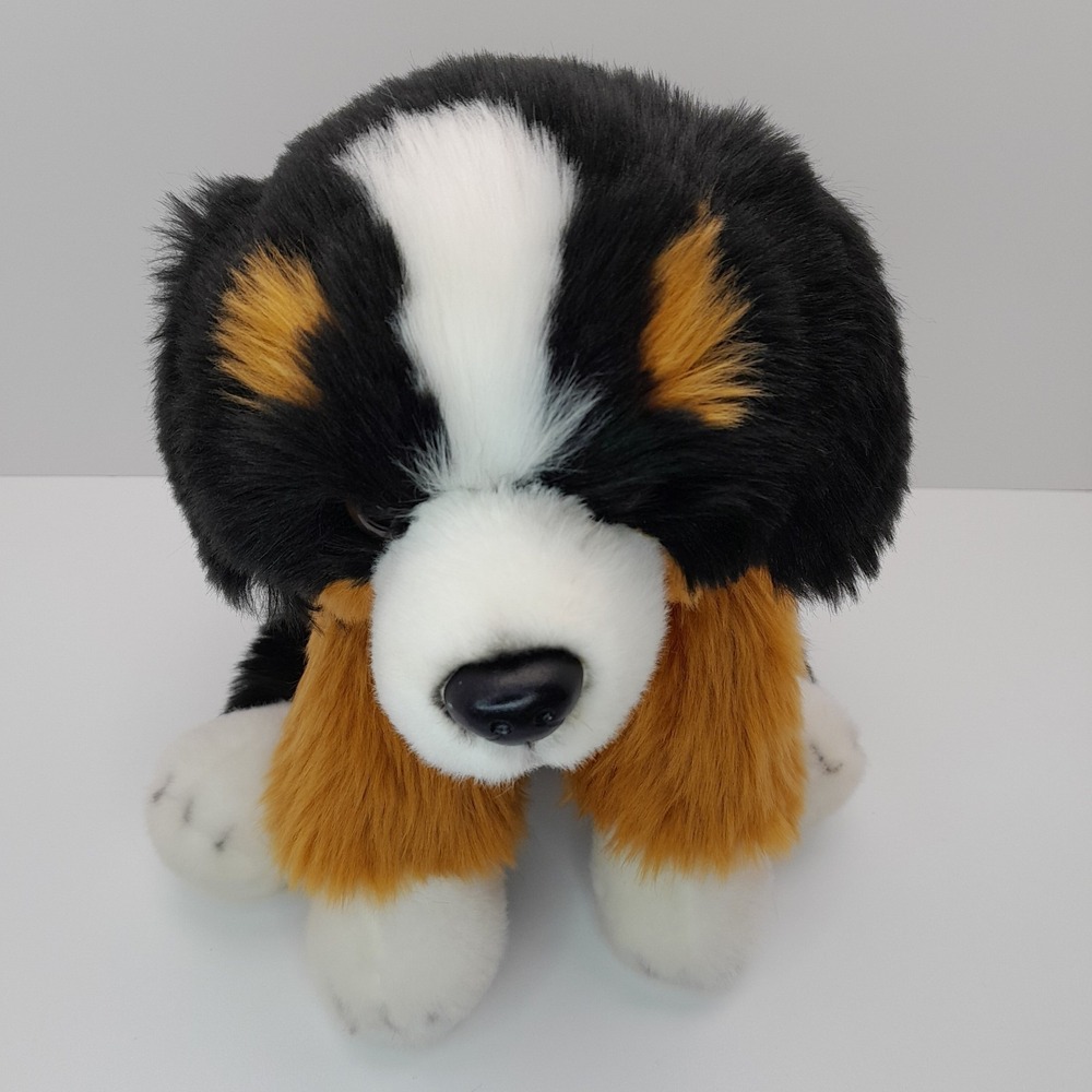 Adventure Planet Floppy Bernese Mountain Dog Plush 10" Heirloom Collection Toy - Picture 3 of 10